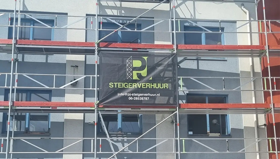 PJ Steigerverhuur hero afbeelding